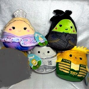 Wicked x Squishmallows Limited Plush Set of 4 (Wizard of Oz) New with Tags 2025